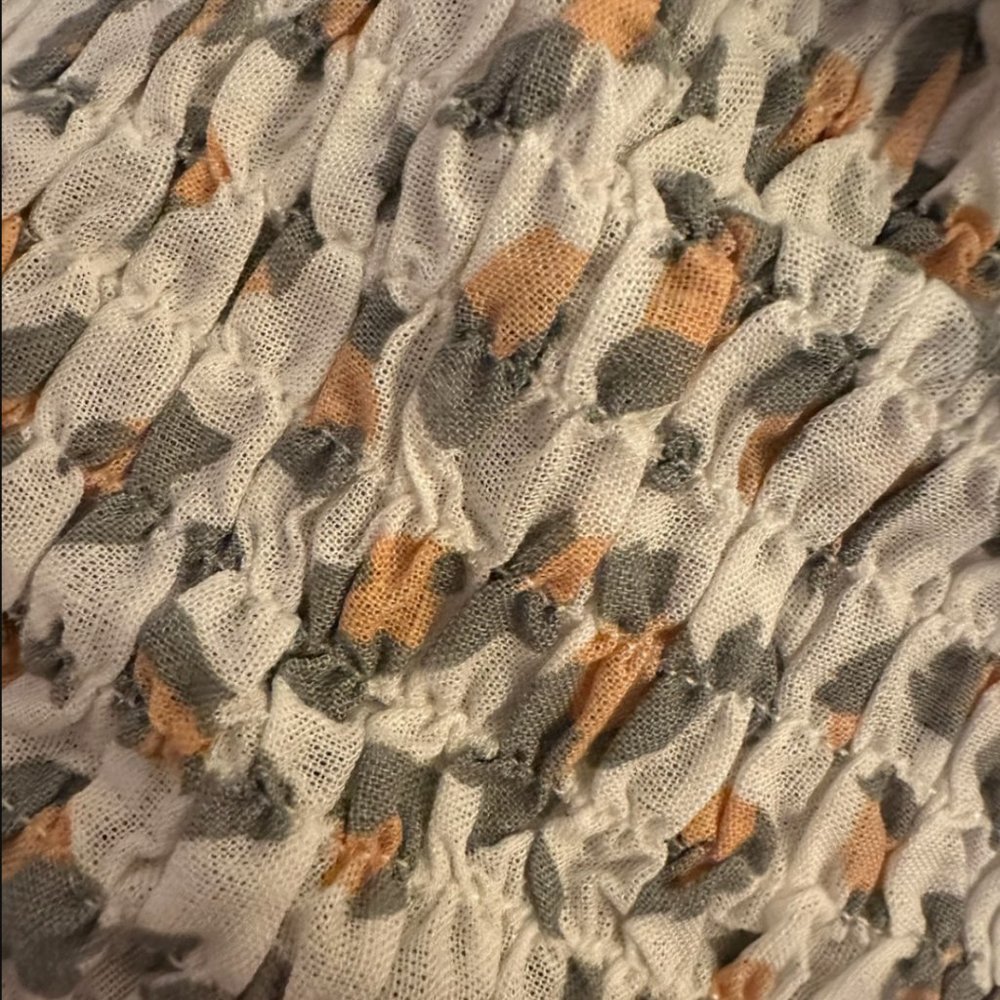 Strapless Animal Print Crop Top - Picture 3 of 3